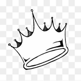 Black and White Crown Logo - White Crown PNG Image. Vectors and PSD Files