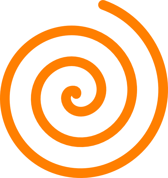 Orange Swirl Logo - Spiral Logos