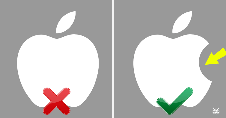 Bite Logo - Apple Logo Designer Reveals Why The Logo Has A Bite - I'm A Useless ...