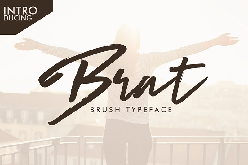 Brat Logo - Brat Font | dafont.com