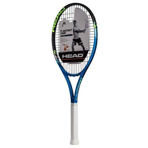Blue and Green Tennis Racket Logo - HEAD Ti. Instinct Comp Tennis Racquet