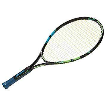Blue and Green Tennis Racket Logo - Babolat Unisex's Ballfighter 23 Racket, Black/Green/Blue, Size 000 ...