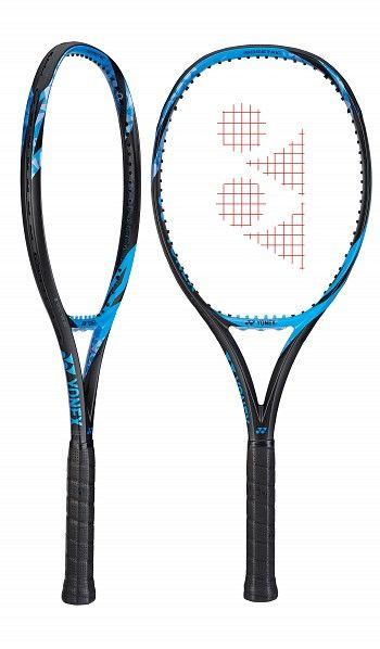 Blue and Green Tennis Racket Logo - Yonex EZONE 100 (300g) Blue Racquets