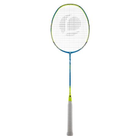 Blue and Green Tennis Racket Logo - BR820 Junior Badminton Racket - Blue/Green | artengo