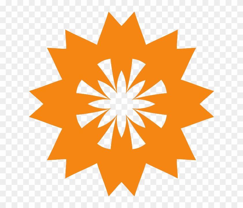 Orange Swirl Logo - Flower, Orange, Shape, Swirl, Petals, Shapes Table India
