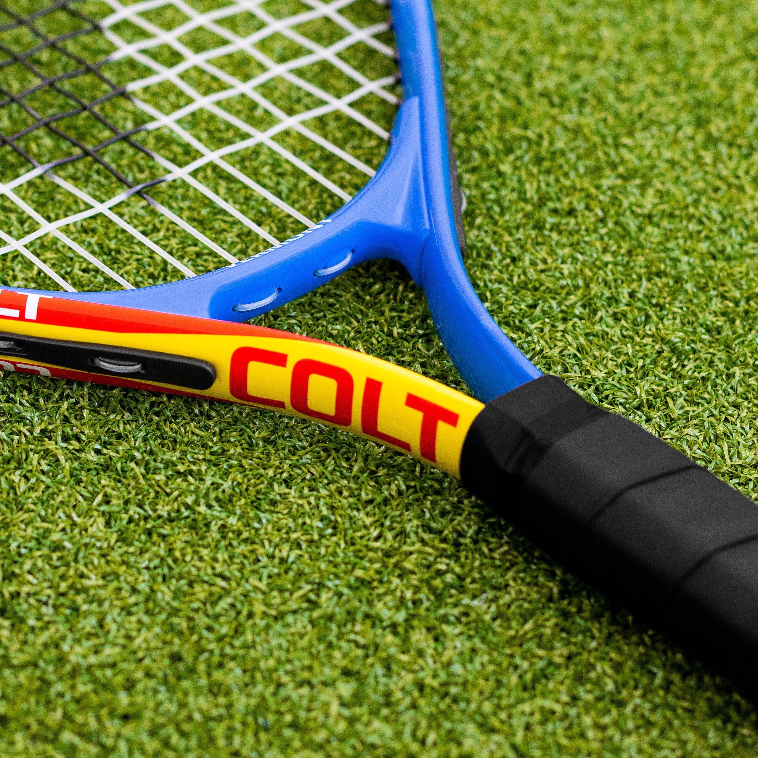 Blue and Green Tennis Racket Logo - Vermont Colt Mini Tennis Racket | Net World Sports