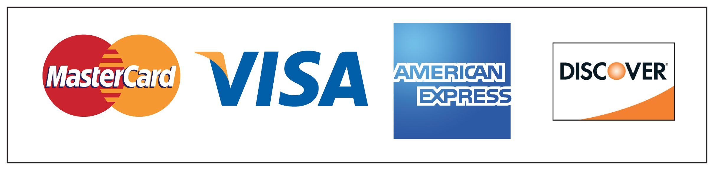 Printable Visa MasterCard Discover Logo - LogoDix