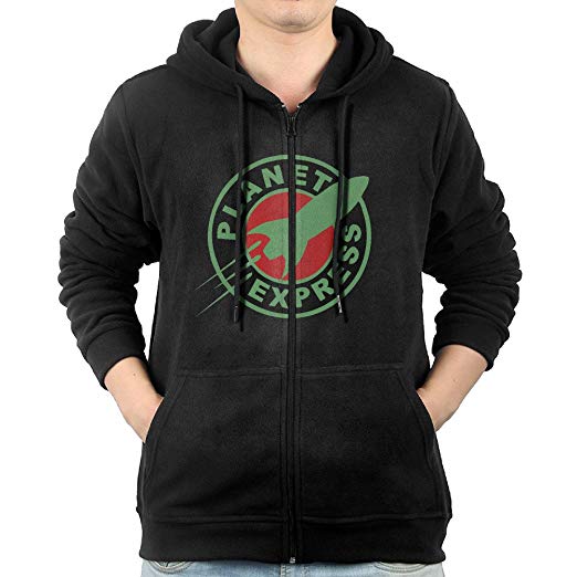 Men's Express Clothing Logo - Amazon.com: Futurama Planet Express Emblem Logo Zipper Sweatshirts ...