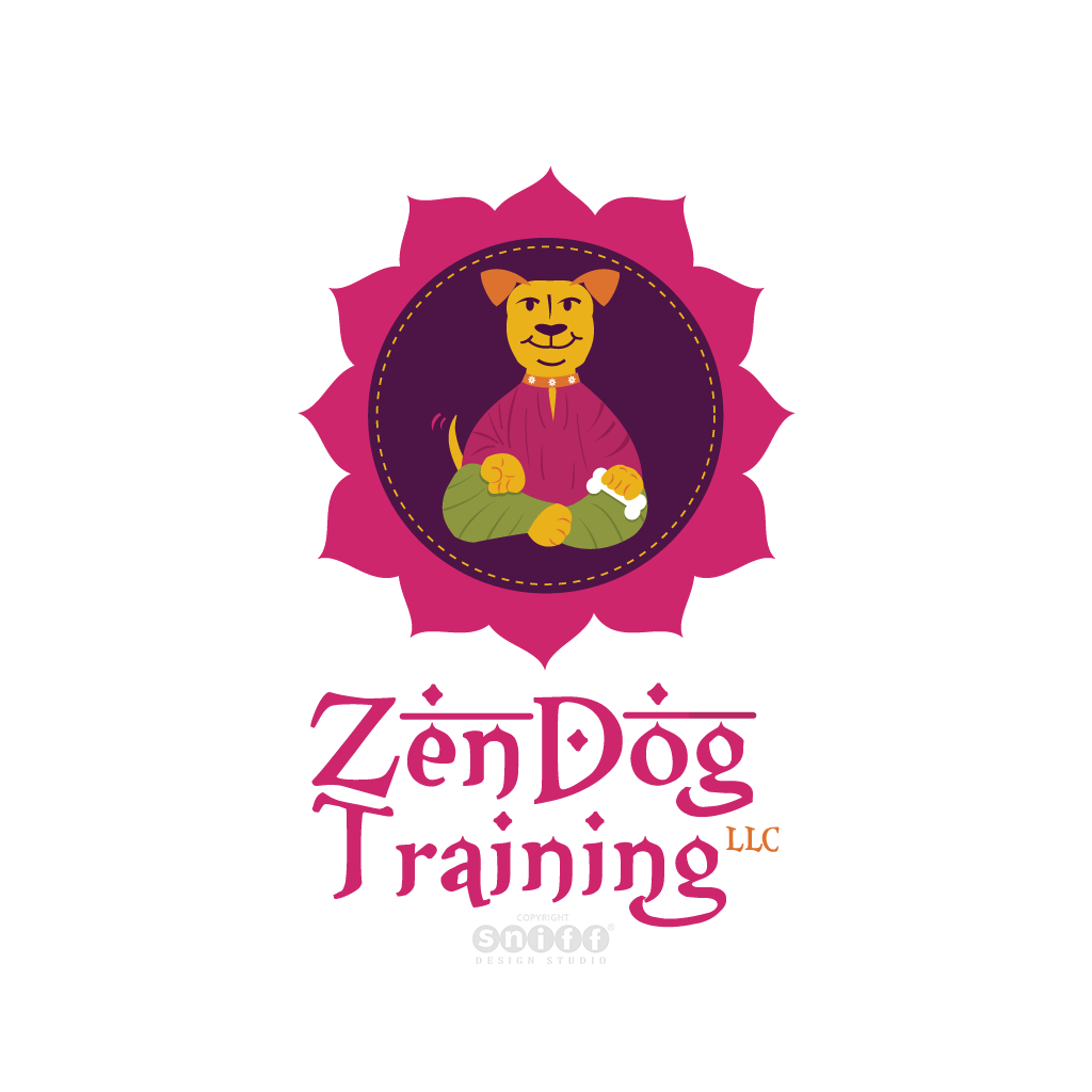 Zen Dog Logo - Zen Dog Training Logo Design. Sniff Design Studio™