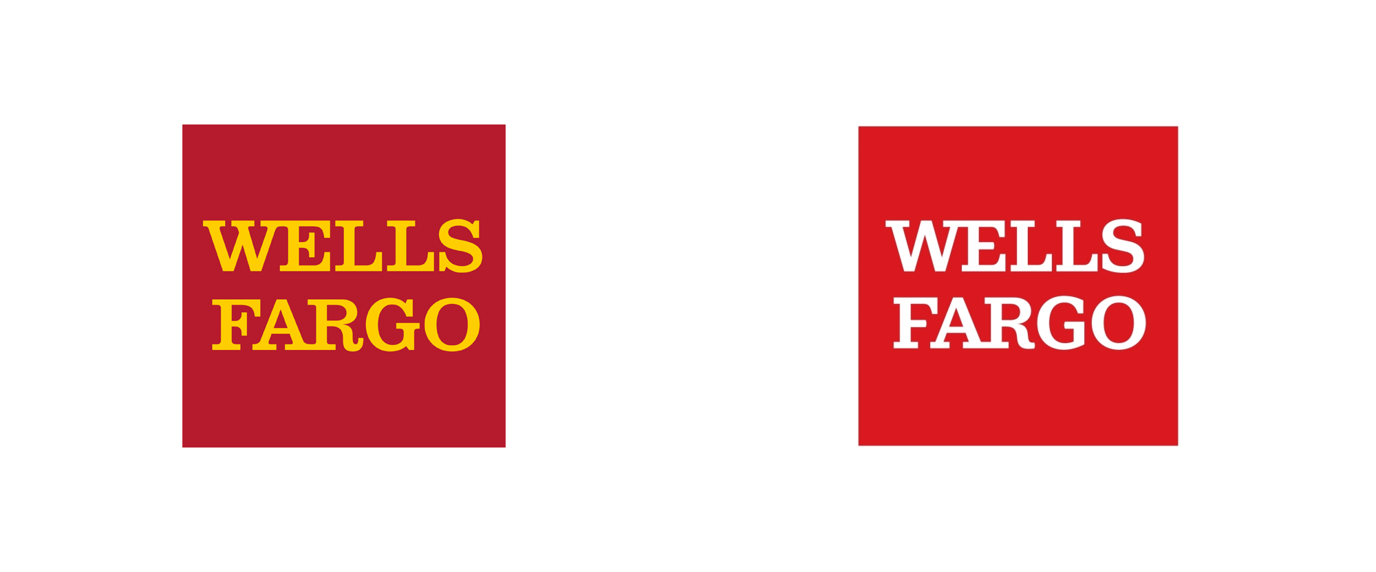 Fargo Logo - Brand New: New Logo and Stagecoach for Wells Fargo