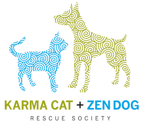 Zen Dog Logo - Karma Cat Zen Dog Rescue Society - NJ