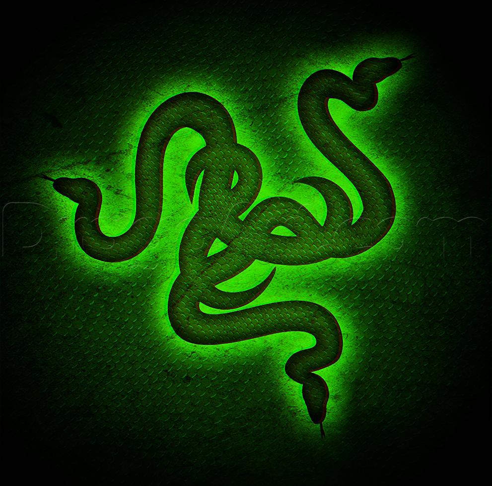 Razor Gaming Logo - How to Draw the Razer Logo, Step by Step, Video Game Characters, Pop ...