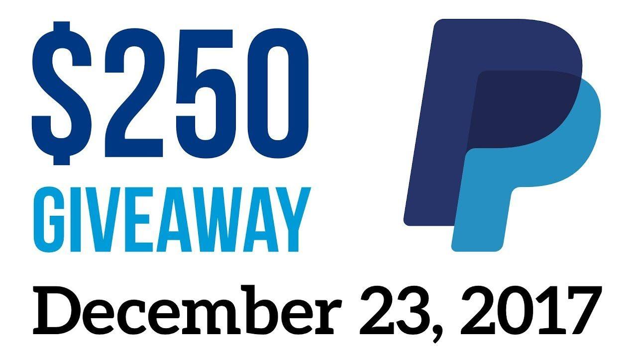 PayPal 2017 Logo - Holiday PayPal Giveaway 2017! - YouTube