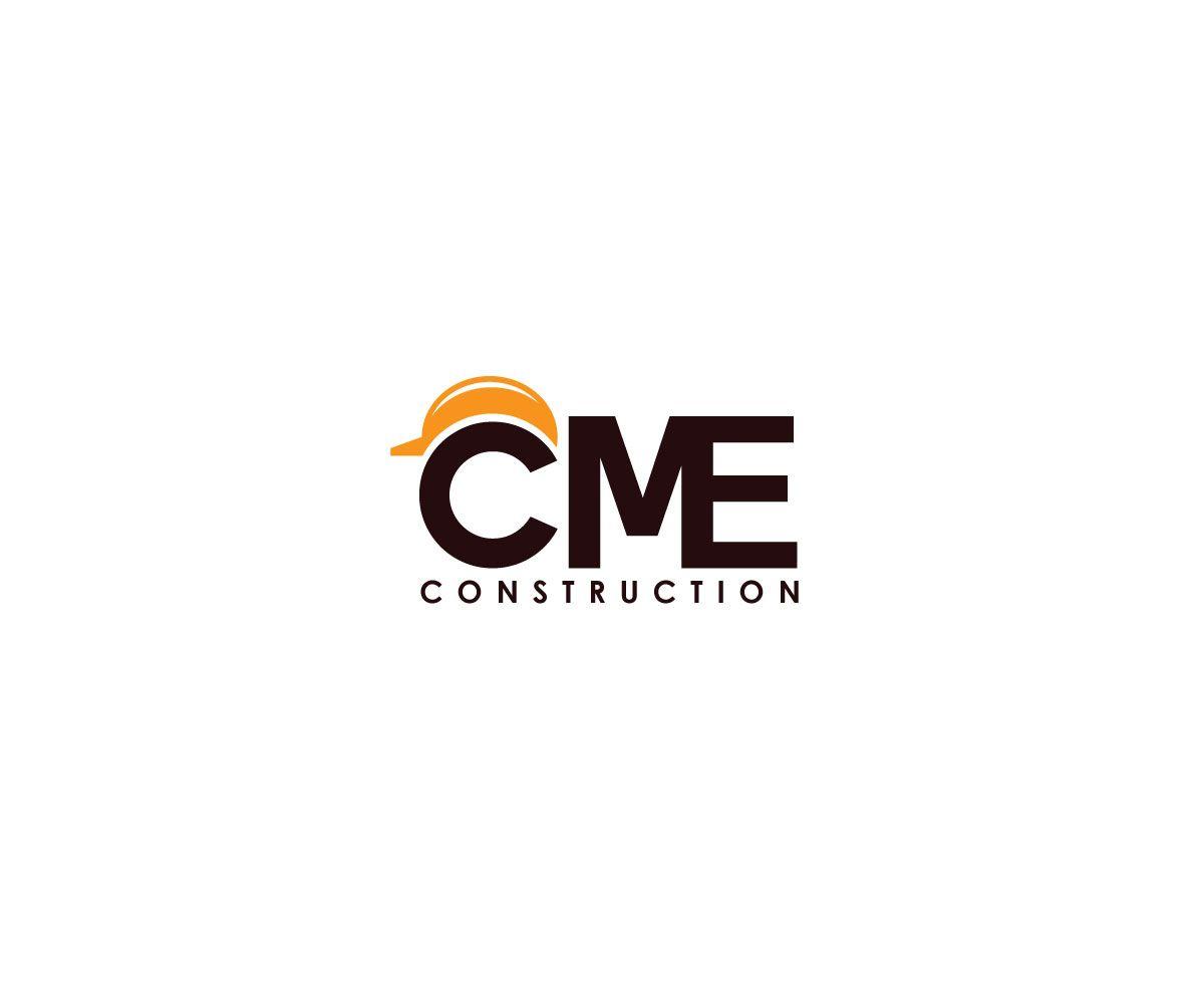 Three Letter Company Logo - Serious, Traditional, Construction Company Logo Design for CME or