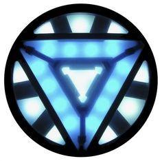Iron Man Triangle Logo - Iron Man Mark VI custom arc reactor symbol. It's more than ink
