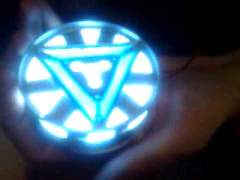 Iron Man Triangle Logo - Iron Man 2 Mark VI Arc Reactor Prop Replica - YouTube