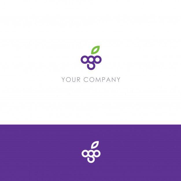 Grape Logo - Modern grape logo Vector | Premium Download