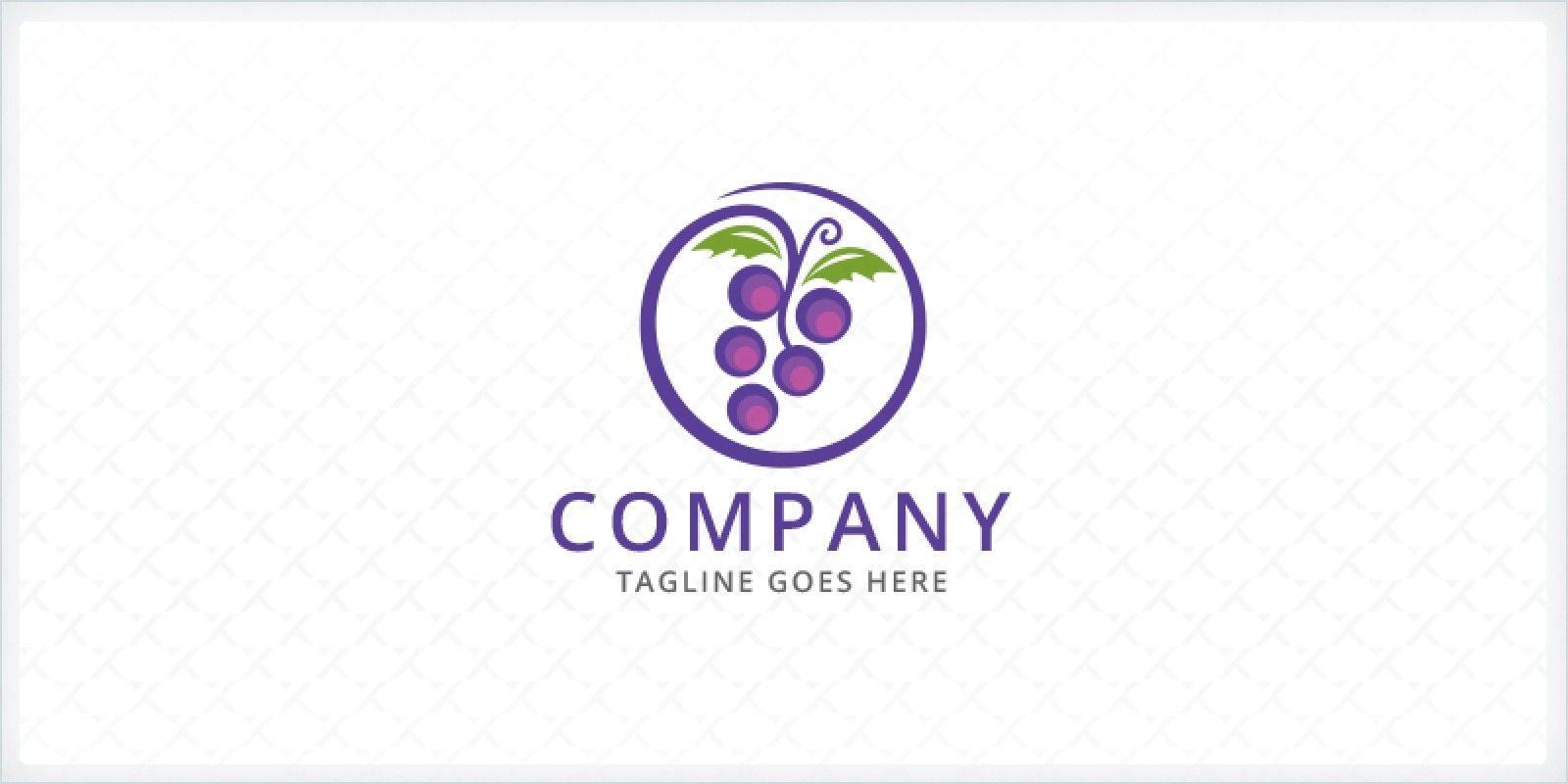 Grape Logo - Grape Logo | Codester