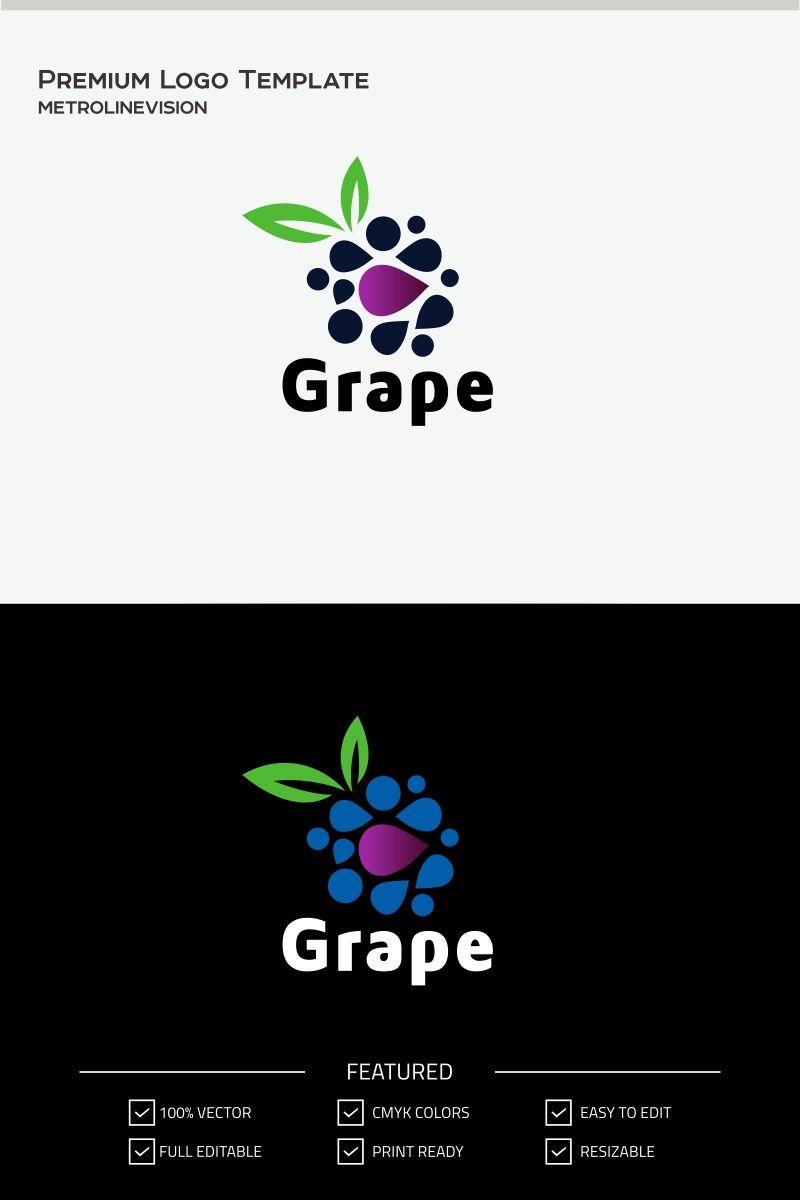 Grape Logo - Grape Logo Template #70093