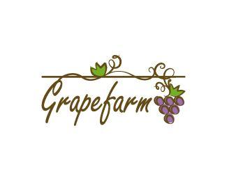 Grape Logo - Grape Farm Designed