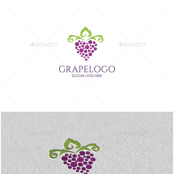 Grape Logo - Grape Logo Templates from GraphicRiver