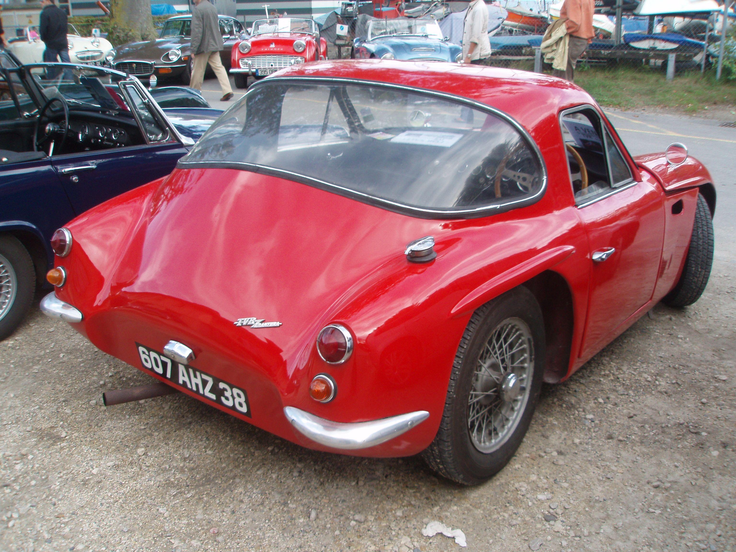 1960s TVR Logo - TVR Grantura