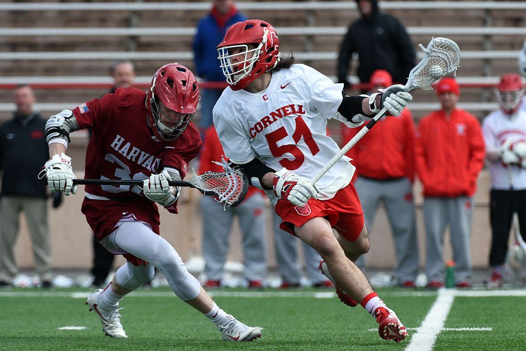 Cornell Lacrosse Logo - Teat Drops 12 Points as Cornell Tops Harvard in Ivy League Play. US