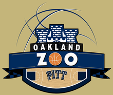 Pitt Basketball Logo - Oakland Zoo (cheering section)