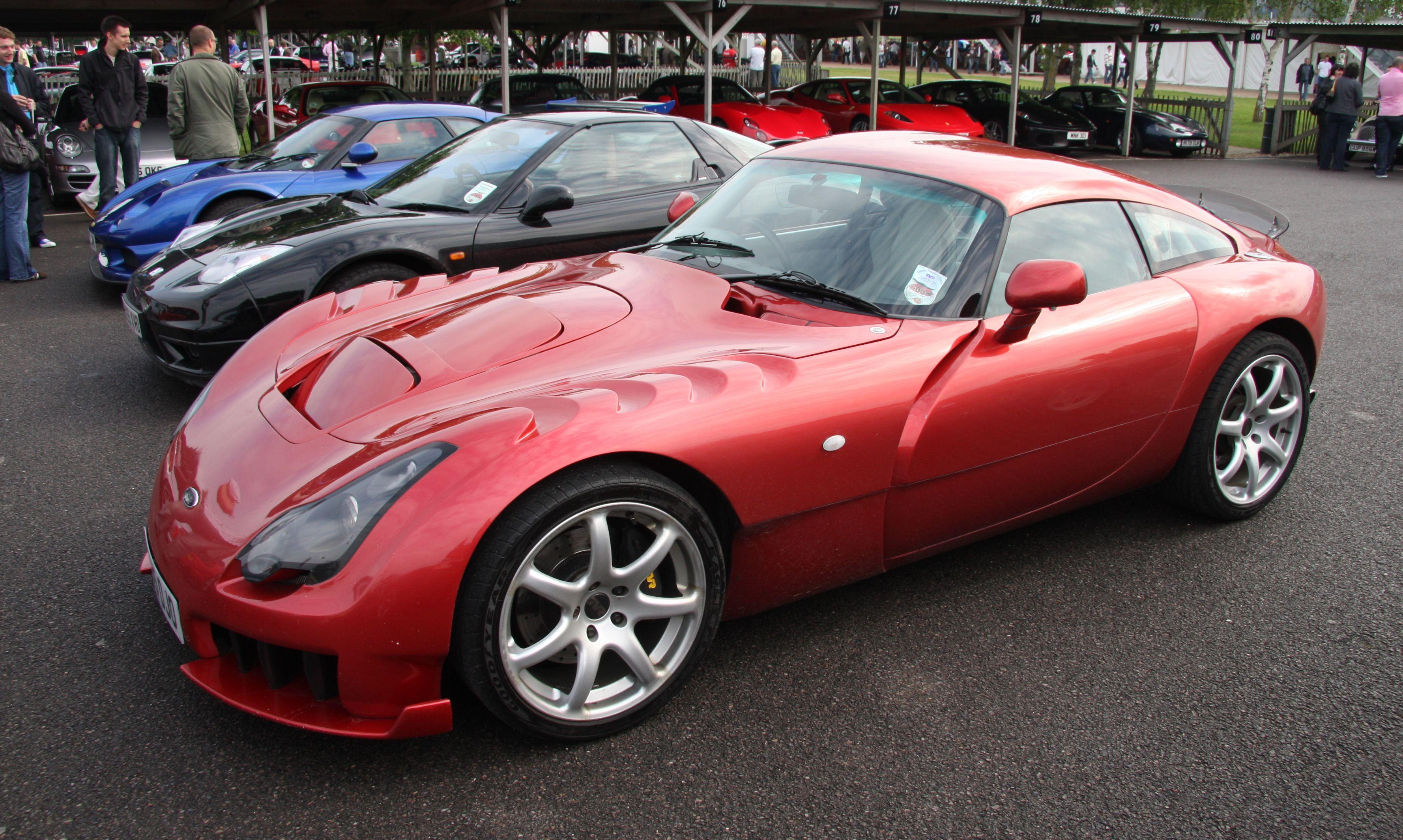 1960s TVR Logo - TVR Sagaris