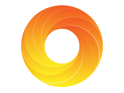 Orange Swirl Logo - Swirl Logo by Rabena Mirza | Dribbble | Dribbble