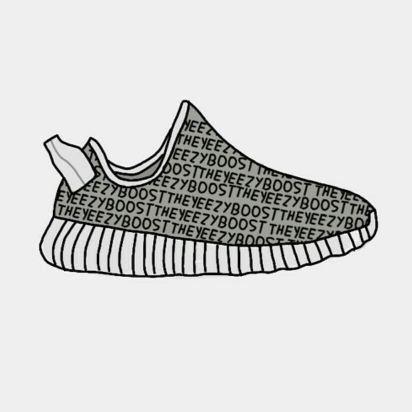 Yeezy Shoes Logo - The Yeezy Boost