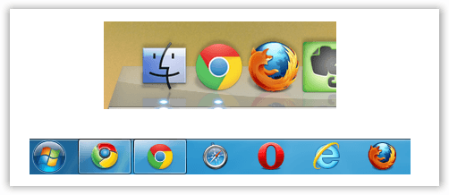 New vs Old Google Logo - Google Chrome New Logo Vs Old Logo