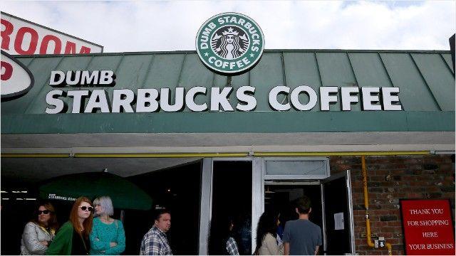 Dumb Starbucks Logo - Starbucks to Dumb Starbucks: Don't use our trademark