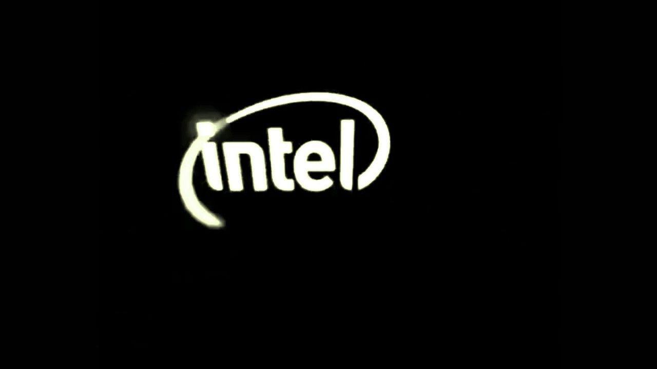 Old Intel Logo - The Intel Logo History with Old Video Colour Reserved