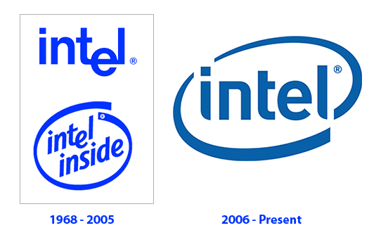 Old Intel Logo - Intel, intel logo, intel logo vector