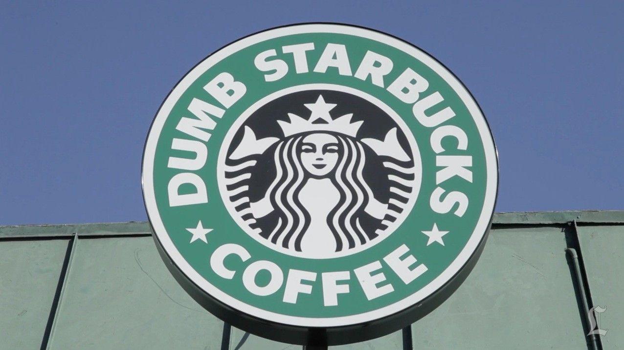 Dumb Starbucks Logo - Dumb Starbucks: County health department shuts down faux shop - Los ...
