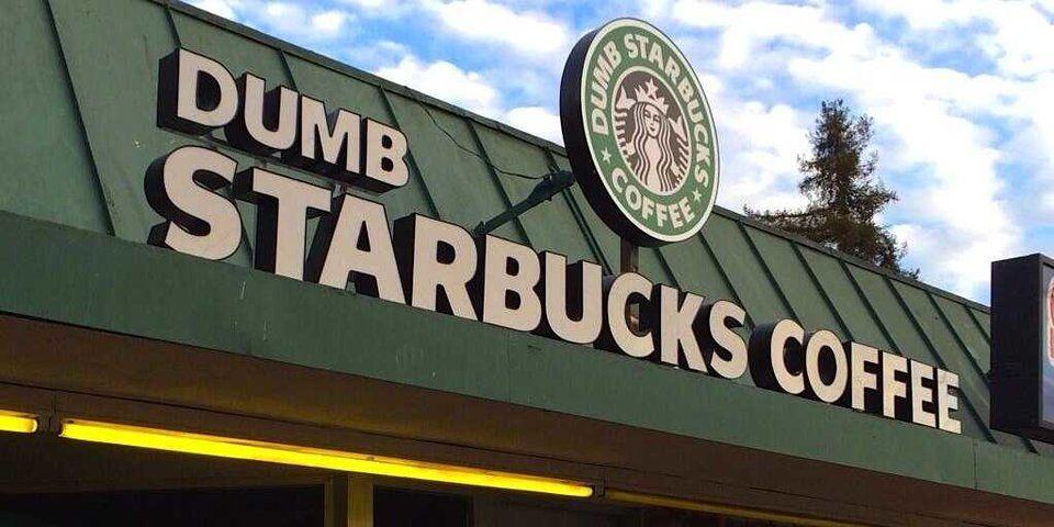 Dumb Starbucks Logo - Dumb Starbucks Los Angeles Coffee Shop