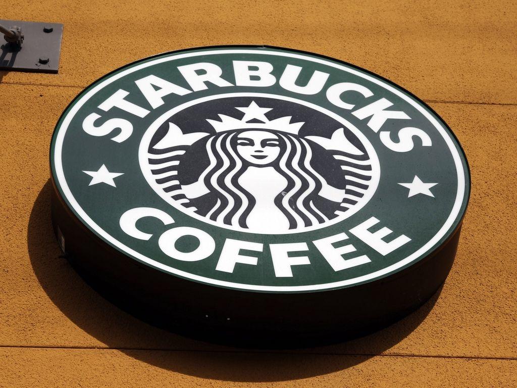 Dumb Starbucks Logo - Download wallpaper 1024x768 dumb starbucks, starbucks, logo, cafe ...