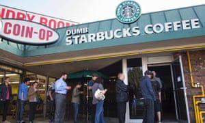 Dumb Starbucks Logo - Dumb Starbucks': comedian Nathan Fielder reveals he set up parody ...