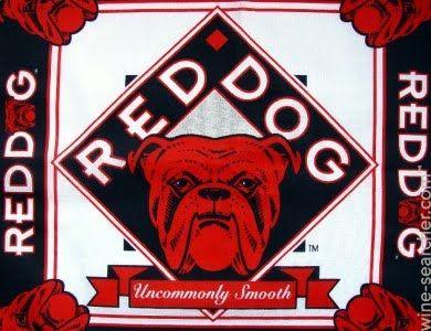 Companies with Red Dog Logo - Plank Road Brewing Company Red Dog Lager Beer, Wisconsin, USA