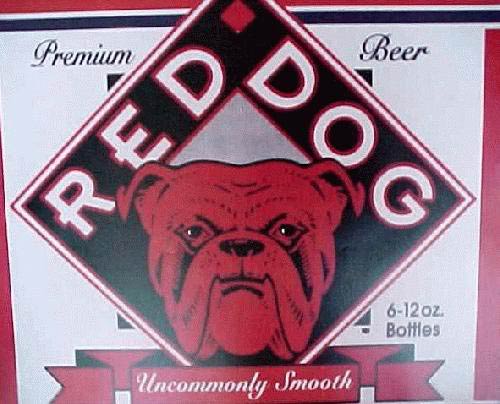 Red Dog Beer Logo - Red Dog Beer Logo Upside Down - Actuarial Outpost