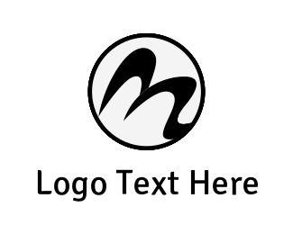 M Circle Logo - Letter M Logos. The Logo Maker