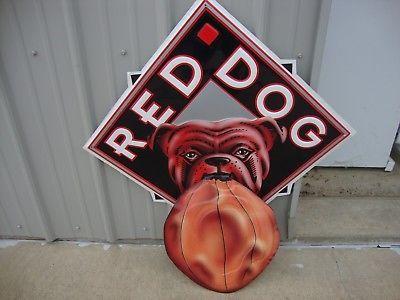 Red Dog Beer Logo - RED DOG BEER Advertizing Postcard C378 - $5.01