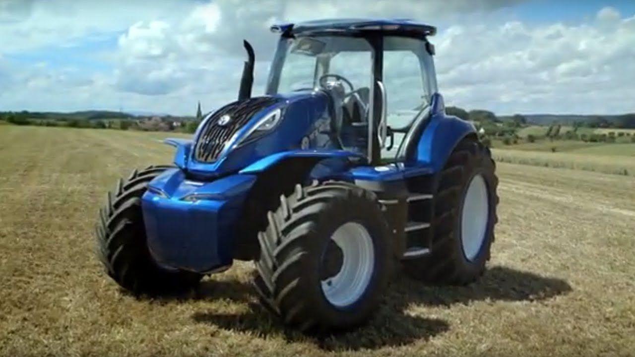 New Holland Tractor Logo - New Holland Methane Powered Concept Tractor - YouTube
