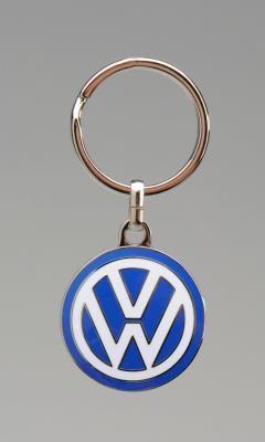 Small VW Logo - Air Cooled VW Key Chain, VW Logo ENAMEL Small 1