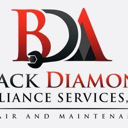 Red and Black Appliance Logo - Black Diamond Appliance Services - Appliances & Repair - Glendale ...