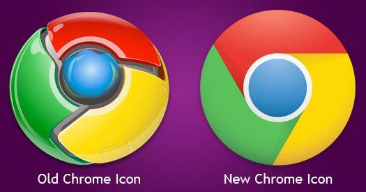 Google Chrome Old Logo - Google Chrome gets a new icon