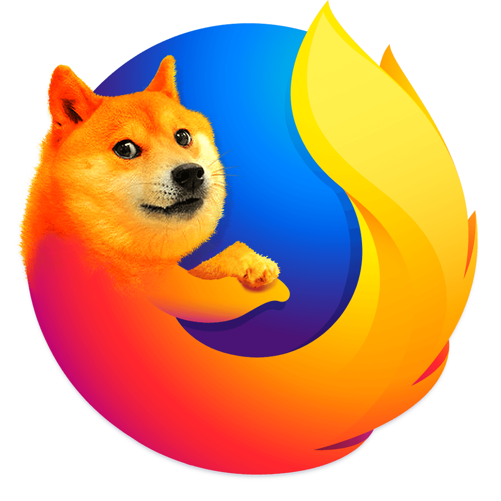 Firefox Old Logo - What's up with doge meme in nightly logo