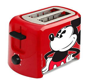Red and Black Appliance Logo - Disney Dcm-21 Mickey Mouse 2 Slice Toaster Red/Black | eBay