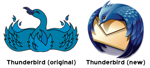 Firefox Old Logo - TBird Logos | The Firefox Extension Guru's Blog